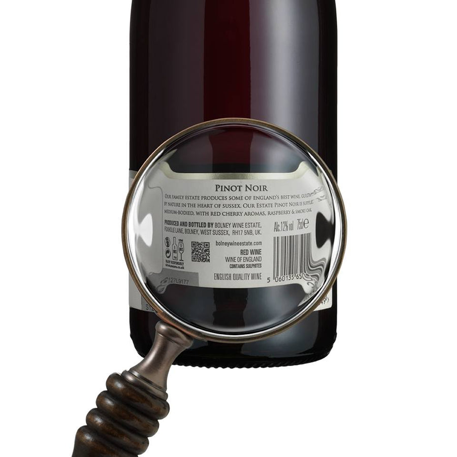 Bottle Of Wine - Bolney Estate Pinot Noir