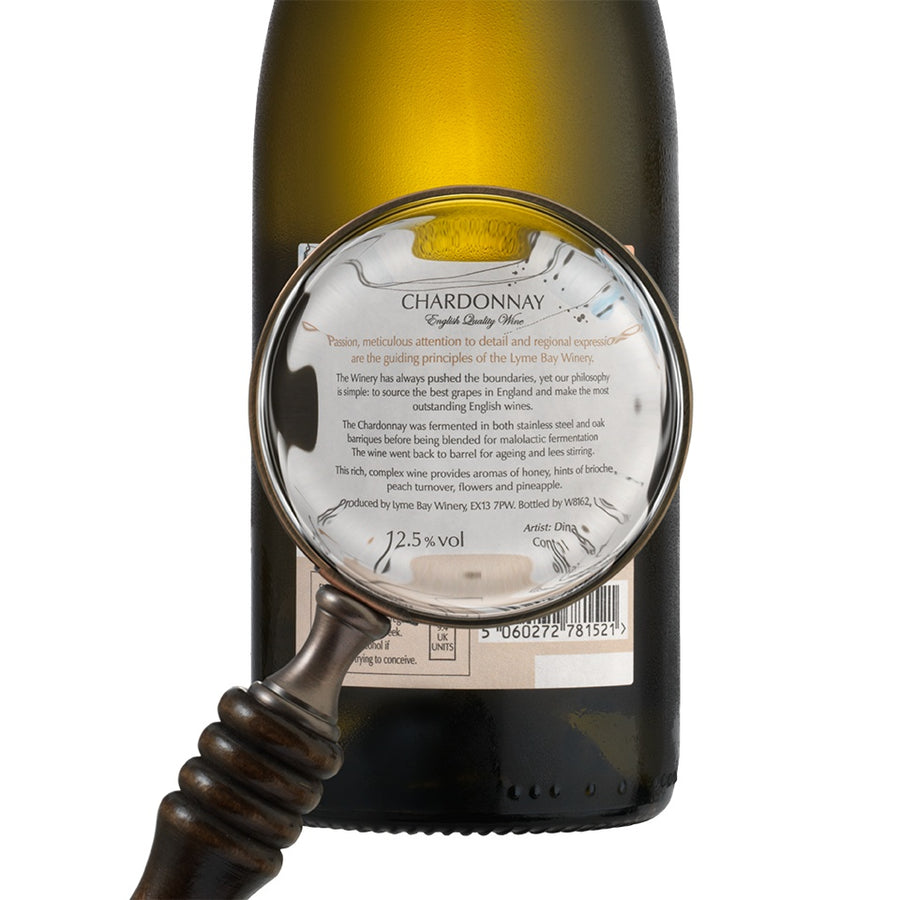 Bottle Of Wine - Lyme Bay Chardonnay